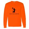 Safety Long Sleeve  Special Gildan Heavy Cotton Long Sleeve T-Shirt Thumbnail
