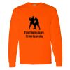 Safety Long Sleeve  Special Gildan Heavy Cotton Long Sleeve T-Shirt Thumbnail