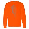 Safety Long Sleeve  Special Gildan Heavy Cotton Long Sleeve T-Shirt Thumbnail