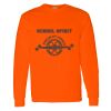 Safety Long Sleeve  Special Gildan Heavy Cotton Long Sleeve T-Shirt Thumbnail