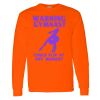 Safety Long Sleeve  Special Gildan Heavy Cotton Long Sleeve T-Shirt Thumbnail