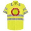 High Visibility Safety Short Sleeve Work Shirt Thumbnail
