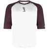Men's B-Core Three-Quarter Sleeve Baseball T-Shirt Thumbnail